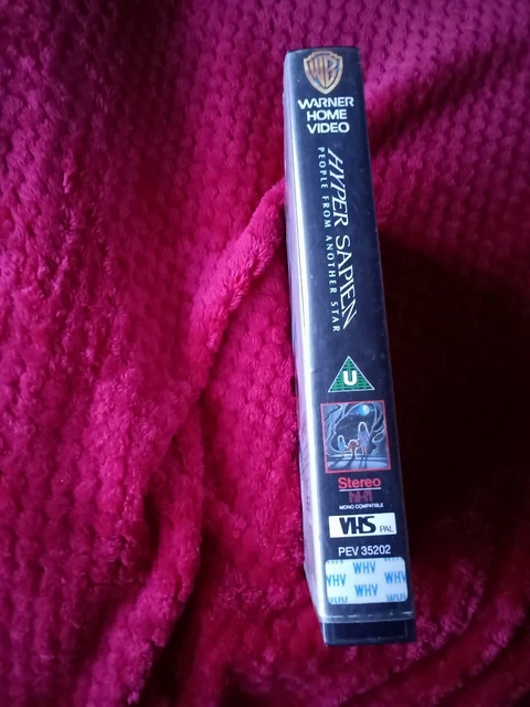 VERY RARE WARNER Science Fiction VHS Hyper Sapien (1986) Ex Rental £6. ...