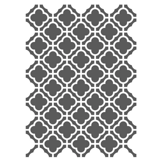 Modèle de pochoirs marocains -à petite échelle- pour l’artisanat toile...