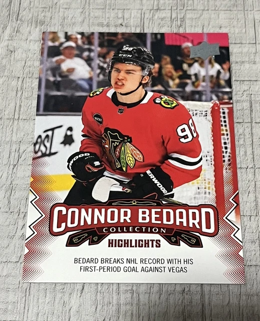 CONNOR BEDARD 202324 Upper Deck Connor Bedard Collection Faits