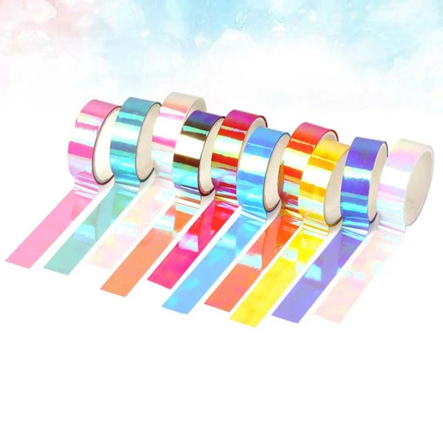 20 pz nastro washi mascheramento carta set regalo decorazione nastro al neon sfumato