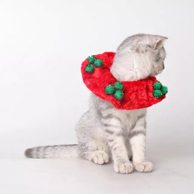 Collar de gato mascota pantalla lámpara collar de gato de Navidad