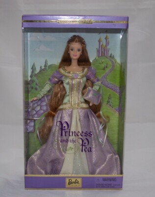 NEW BARBIE &PRINCESS AND THE PEA" BARBIE DOLL COLLECTOR EDITION 2000