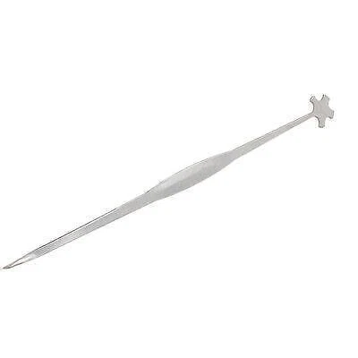 Violin Sound Post Hook Setter - Straight Style Repair Tool - Stainless Steel