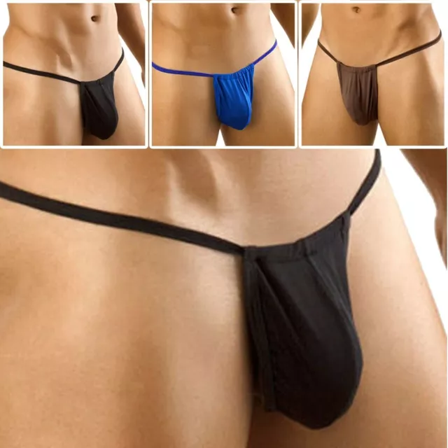 MESH BRIEFS MESH Pouch Seamless Sexy Sheer See-Through T-back Underpants  $12.89 - PicClick AU