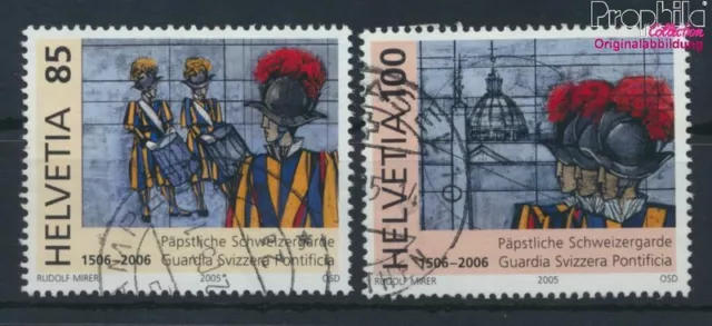 Suisse 1945-1946 (complète edition) oblitéré 2005 papale garde suis (9633811