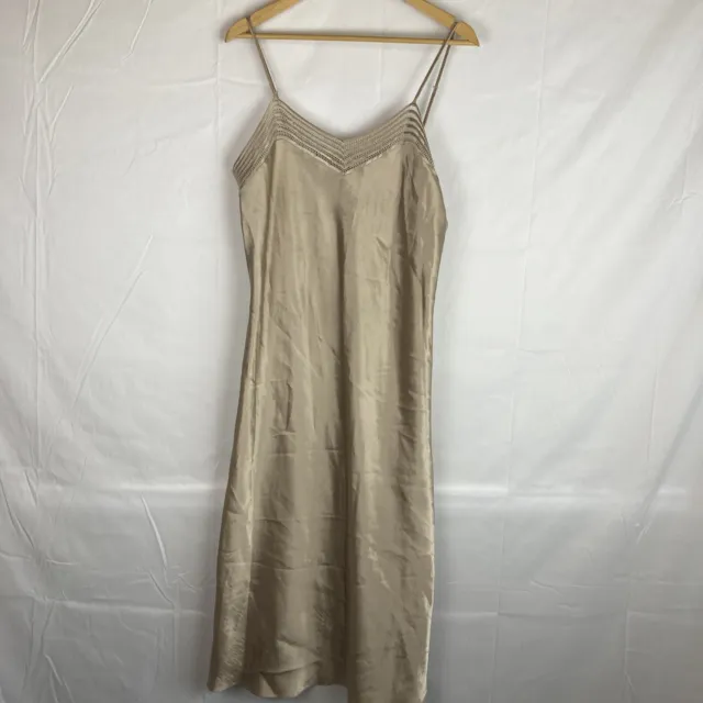 Parisian Intimates Vintage XL sleeveless nightgown full length
