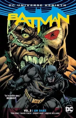 Batman TP Vol 3 I Am Bane (Rebirth) Like New Book, Tom King, Pap