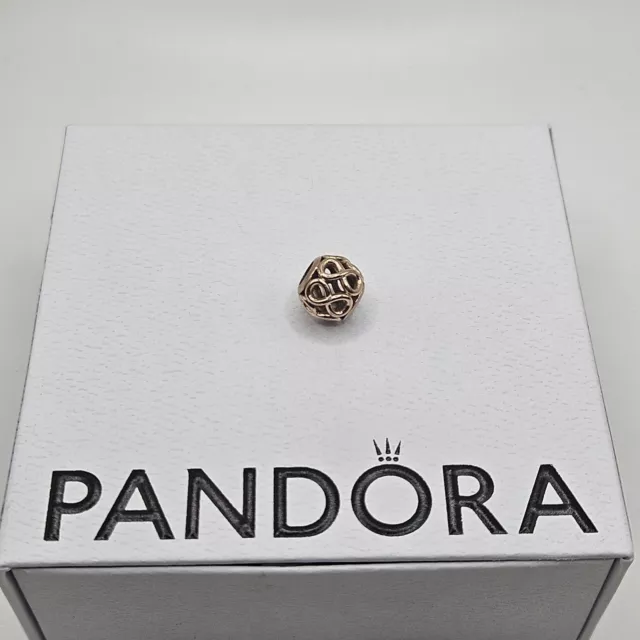 Pandora rose inner radiance openwork charm 2025