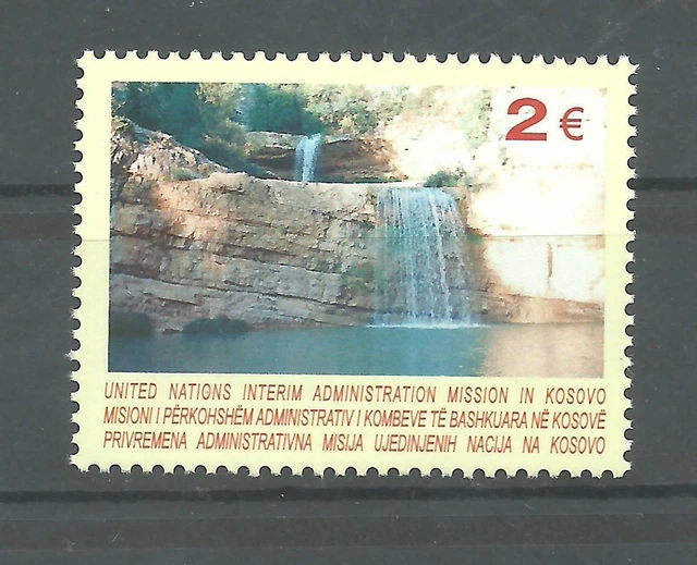 Kosovo 2004 Naturschönheiten Mirusha Wasserfall SET postfrisch