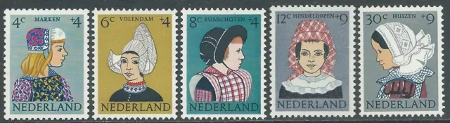 1960 Olanda Nederland Pro Infanzia Costumi Regionali Di Bimbe Mnh ** - N4-3.2