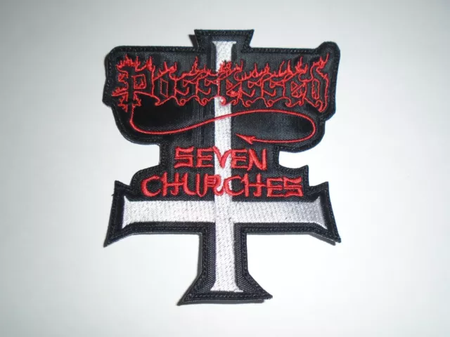 Possessed Seven Churches Embroidered Patch