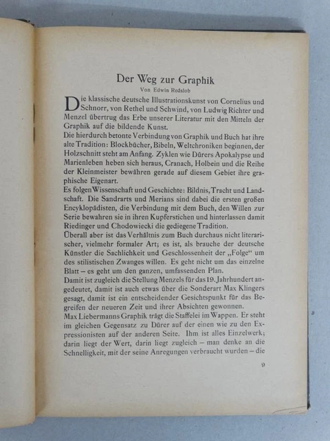 Das graphische Jahr - Fritz Gurlitt - Graphik Grafik Biographien Katalog - 1922 3