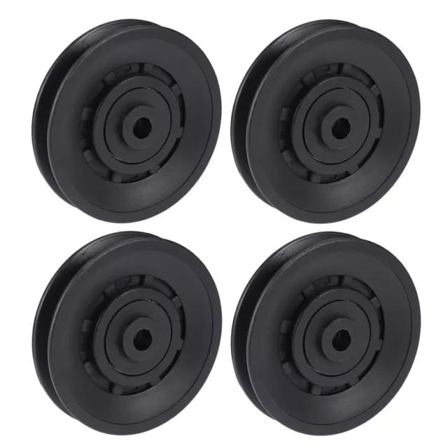 4 Pcs Gym Pulley Wheel for Equipment Parts Workout Bearing Fitness