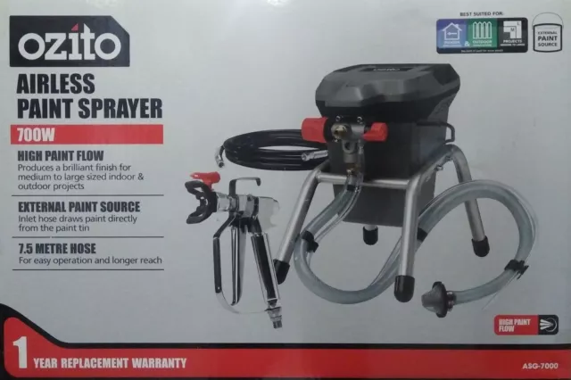 Ozito pxc 18v cordless outdoor paint spray gun 2025 review