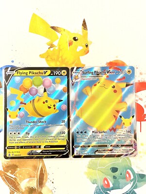 celebrations surfing pikachu
