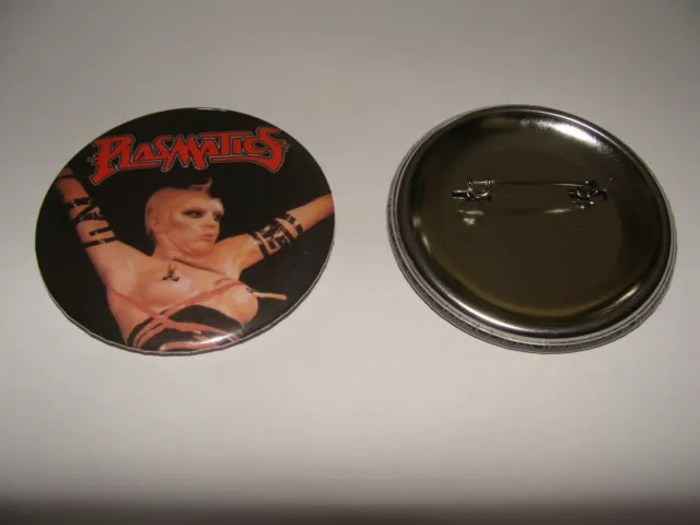 BADGE 56mm  THE PLASMATICS