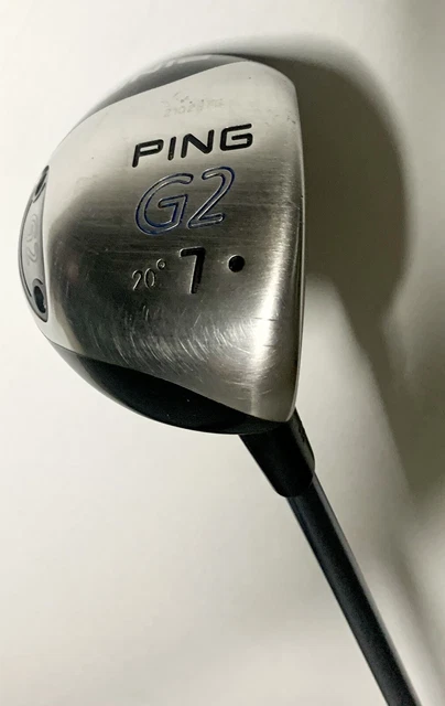 Ping G2 Fairway 7 Wood 20° Driver RH TFC 100F Graphite Tip Flex Control 42.75 in