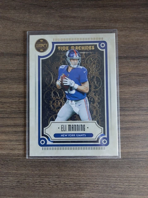 Eli Manning New York Giants 2022 Panini Legacy Football Time Machines