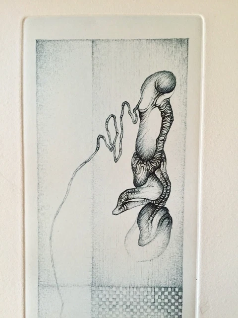 FRED DEUX/ CECILE Reims - gravure - signée et numérotée - double