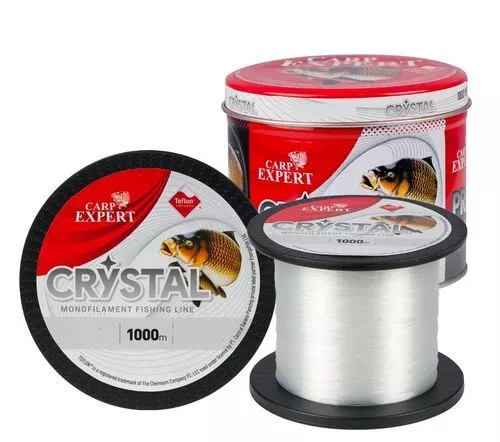 Carp Expert Crystal Fishing Line 1000m Monofile Schnur Karpfenschnur Monoschnur