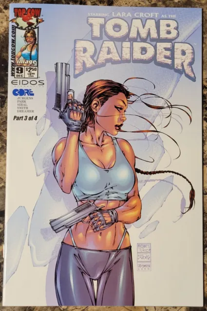 Tomb Raider #9 (Image/Top Cow 2000) Beautiful Michael Turner Variant Cover