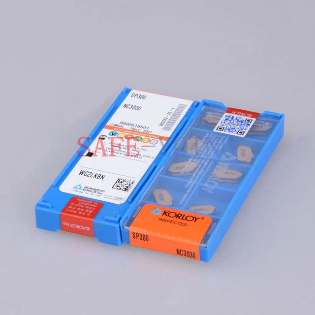 10pcs Korloy SP300 NC3030 CNC Carbide Insert New