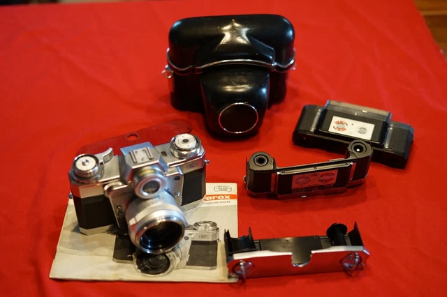 Zeiss Ikon Contarex Bulls Eye with Planar 2 / 50mm Lens film tested