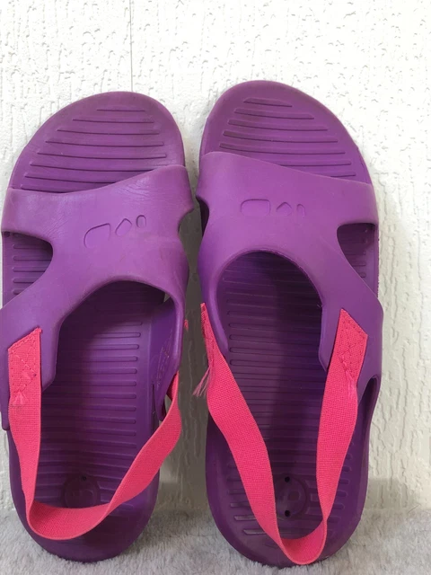 SANDALES ENFANT ROSE VIOLET taille 33 34 marque D cathlon EUR 2 00