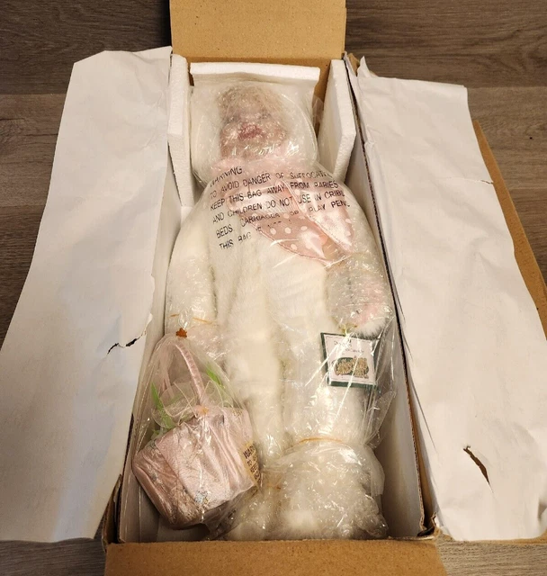 New in Box Bobbie Bunny 16" Porcelain Doll Vintage Heritage Signature Collection 2