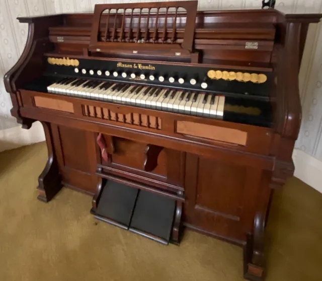 Mason & Hamlin Pump Organ- Antique- Caulfield North Victoria