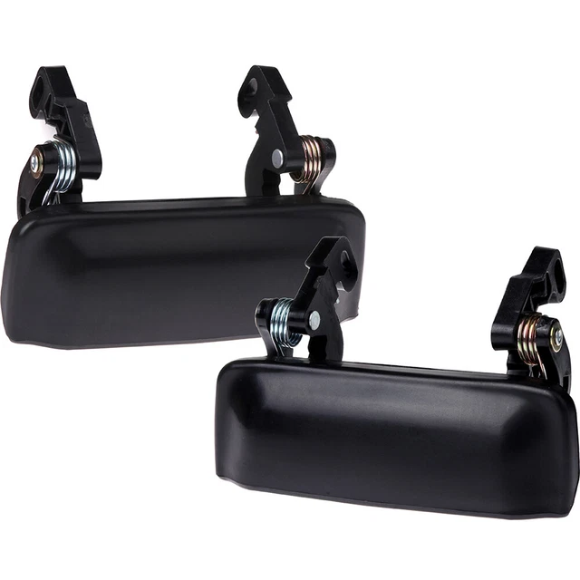 Black 2x Tailgate Handles For Ford Ranger 2001-11 Tail Gate Exterior Door Handle
