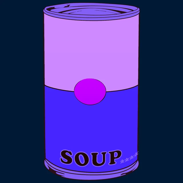 NFT ART ETHEREUM TOKEN CleverVision Art Labs Soup Can #27 out of 10000 Eth NFTs