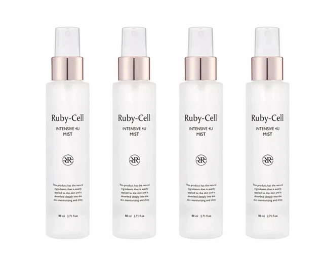 RUBY-CELL INTENSIVE 4U Mist 80ml × 3 Set | 2.71 fl oz | K-Beauty