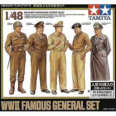 Tamiya 32557 Famous General Figure Scale 1/48 Hobby Plastic Kit NEW