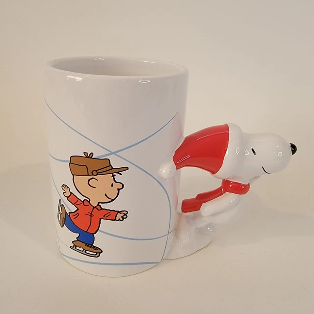 SNOOPY CHRISTMAS CHARLIE Brown Mug 50 Year Celebration Teleflora Gift
