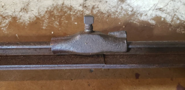 Hay Trolley Track  Antique Vintage Barn Hardware, Trolley Track Bracket / Splice