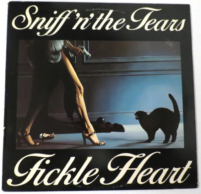 Sniff n The Tears Fickle Heart Vinyl LP 1978 Original w Lyric Inner Sleeve VG