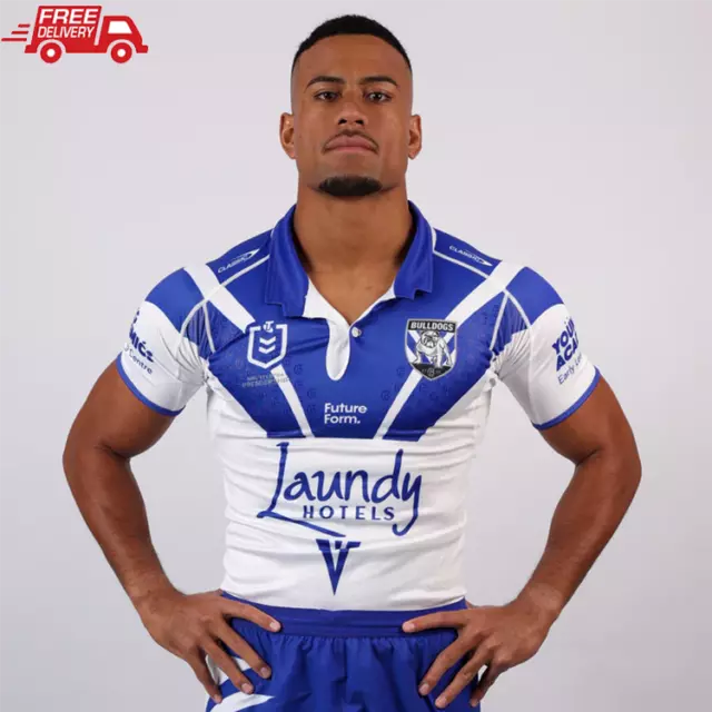 Canterbury Bulldogs Heritage Replica 2004 NRL Jersey - Free Postage