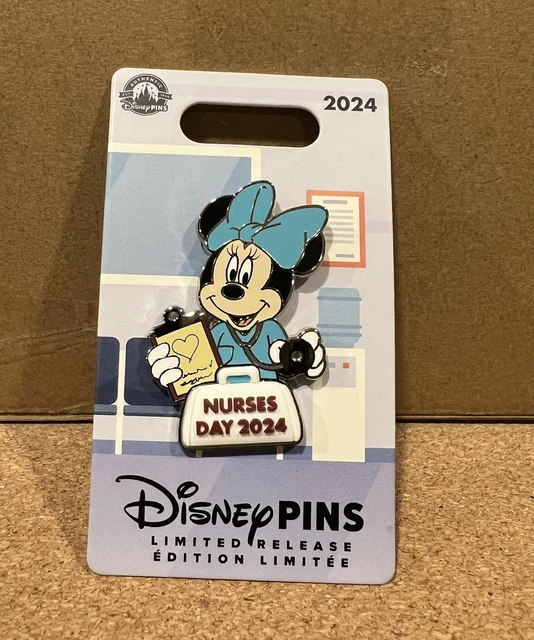 DISNEY PARKS NURSES Day 2024 Minnie Mouse Limited Release Pin 54.99