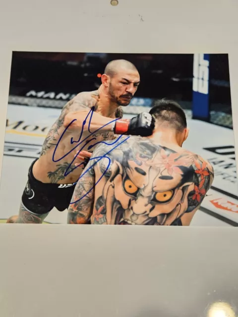 Cub Swanson Signed Autographed UFC Fighter 8x10 Photo MMA