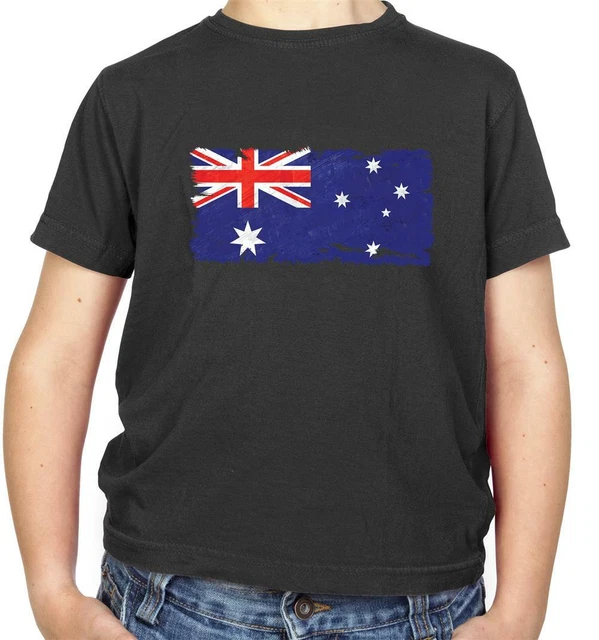 Australia Flag Kids T-Shirt - Aussie - Australian - Flags - Country - Sydney