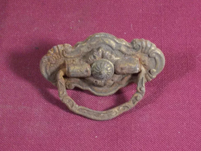 Antique Drawer Pull Handle Ornate Victorian Replacement Part Hardware Dresser