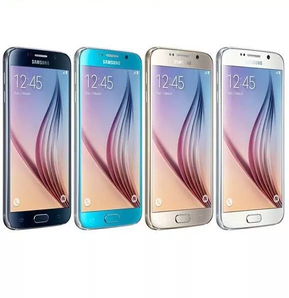 Samsung Galaxy S6 SM-G920F 32GB, Black, White, Gold, Blue (Unlocked) Smartphone⭐