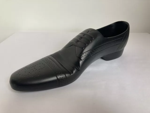 Eclectic English Gentleman's Black brogue shoe by British Designer Tom Dixon