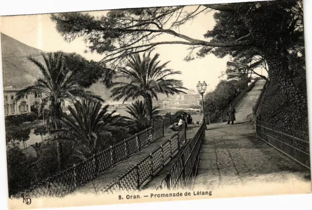 CPA AK Algérie-Oran-Promenade de Létang (237146)