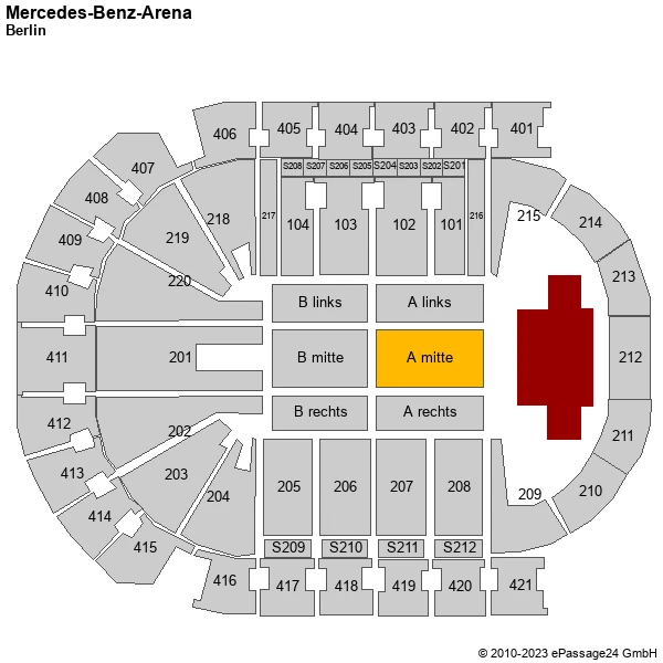 PET SHOP BOYS BERLIN REIHE 2 BLOCK A MITTE SITZPLÄTZE DIREKT VOR