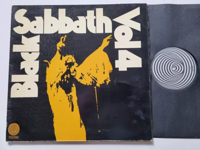 Black Sabbath - Black Sabbath Vol 4 Vinyl LP Germany VERTIGO SWIRL