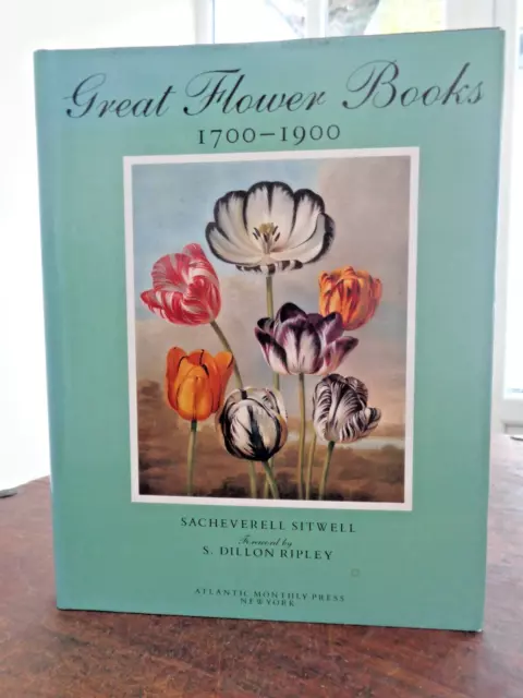 1990 GREAT FLOWER BOOKS 1700-1900 by SITWELL & BLUNT 51 COL PLTS BIBLIOGRAPHY ^