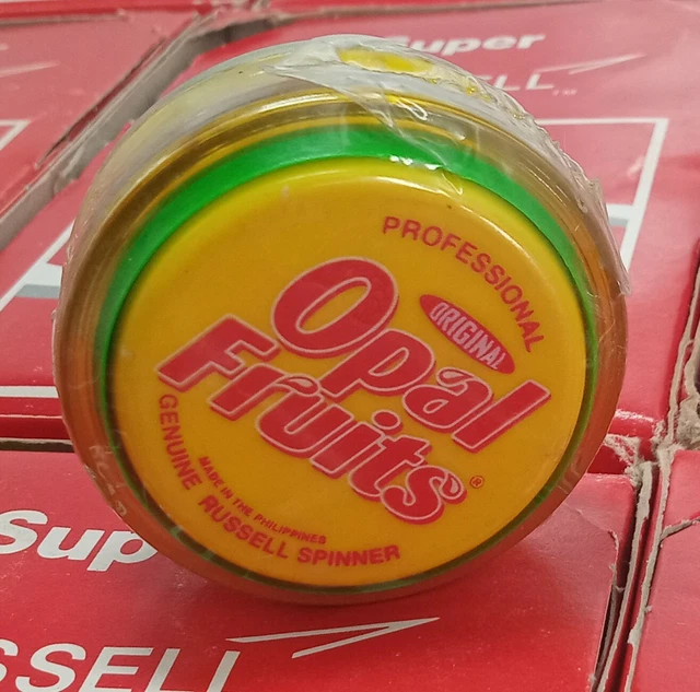 🔴 *RARE* NEW * 1 Genuine Opal Fruits Professional  Russell Spinner Yoyo Coke