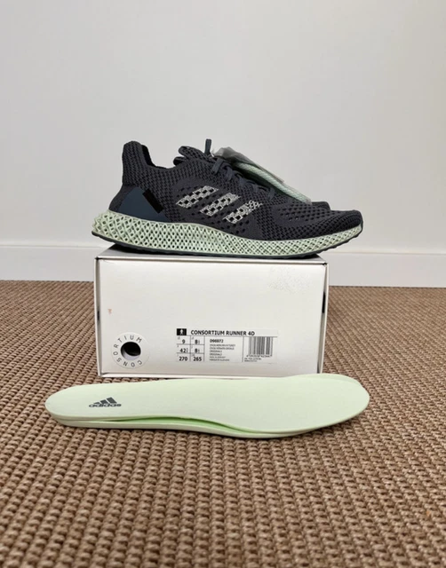 Adidas Runner 4d Consortium Edition "Onyx" US9 / UK8.5 / EU42 2/3 DS